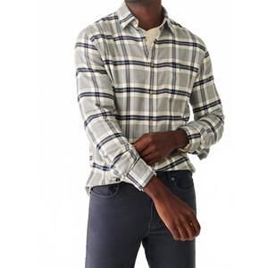 NEW FAHERTY movement flannel shirt in prospect creek plaid